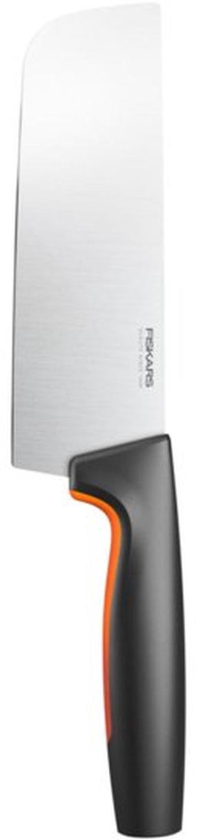 Virtuvinis peilis Fiskars Functional Form Nakiri, 158 mm, nerūdijantysis plienas