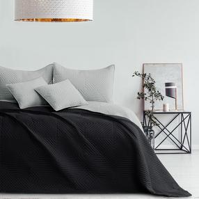 Lovatiesė Restilo Softa, juoda sp./pilka sp., 220 cm x 240 cm