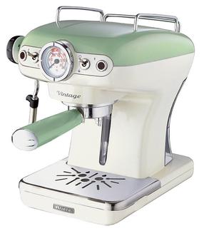 Pusiau automatinis kavos aparatas Ariete 1389/14 Espresso Vintage, žalia sp.