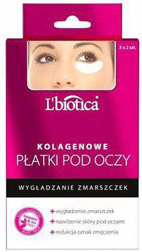 Acu maska Lbiotica Collagen, 6 gab.