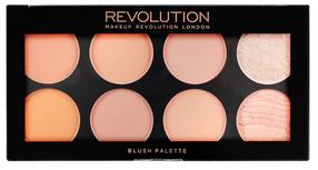 Skaistalai Makeup Revolution London Blush Palette, šviesiai ruda sp., hot spice, 12.8 g