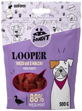 Skanėstas šunims Mr. Bandit Looper Duck Knots, antiena, 0.5 kg