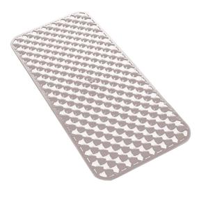 Vonios grindų kilimėlis Gedy Geo 973671/02, pilka sp., 71 cm x 36 cm