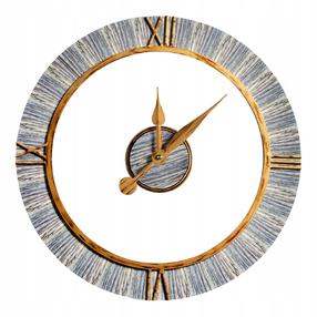 Sienas kvarca pulkstenis 25, brūna krās., 60 cm x 60 cm