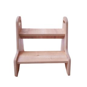 Pakāpiena soliņš Kalune Design, koks, brūna krās., 38 cm x 41 cm