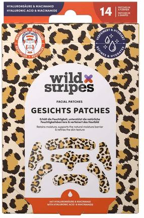 Средство для ухода за лицом Wild Stripes Animal Leo Facial Patches, 14 шт.