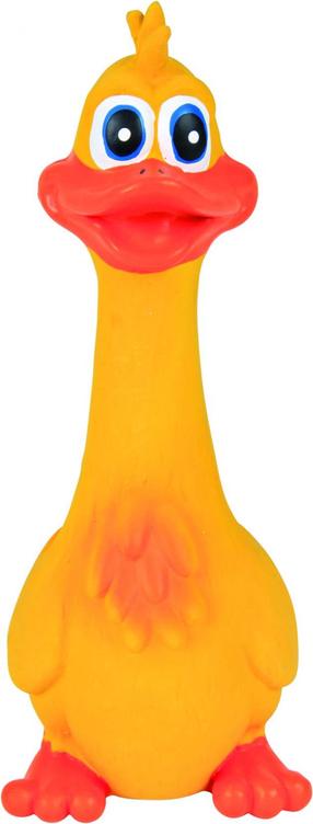 Игрушка для собаки, таскать Trixie Duck 35474, желтый цв.