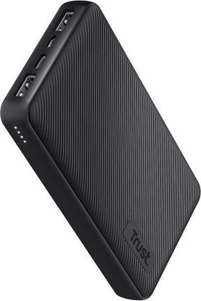 Nešiojamas įkroviklis (Power bank) Trust Primo Eco, 15000 mAh, 15 W, juoda sp.