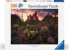 Dėlionė Ravensburger Desert Spikes, 36 cm x 49 cm, 500 vnt., įvairių spalvų