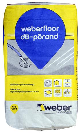 Pašizlīdzinātājs līdzinātājs Saint-Gobain Weber DB Porand, izlīdzinošs, 20 kg