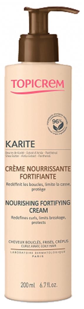 Крем для волос Topicrem Karite Nourishing Fortifying, 200 мл