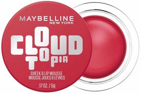 Põsepuna Maybelline CloudTopia Lip and Cheek Mousse, ethereal rouge v., 02, 5 g