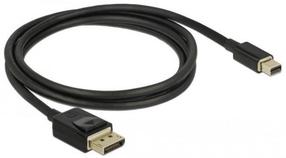 Laidas Delock Displayport, Mini Displayport, 1 m