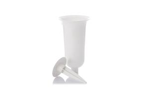 Kapų vaza Form Plastic Dama 1070, 32.7 cm, balta sp.