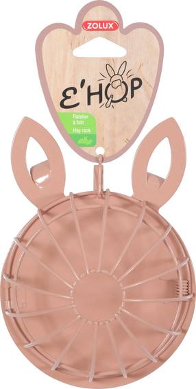  Siena turētājs grauzēju būriem Zolux Ehop Rabbit, 12 cm x 5.5 cm x 17 cm, rozā krās.
