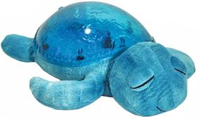 Projektors - bērnu miega palīglīdzeklis Cloud B Tranquil Turtle, zila krās.