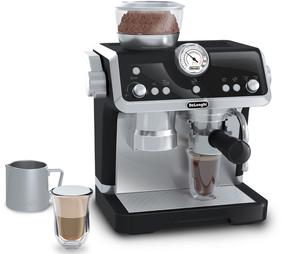 Игрушечная домашняя техника, kофемашина Adamigo DeLonghi Barista Coffee, черный цв./серый цв.