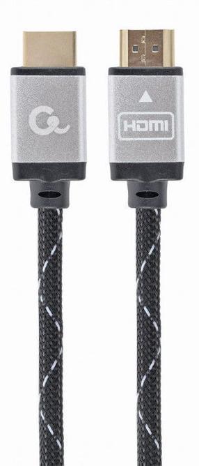 Kabelis Gembird Select Plus 4K UHD 60Hz HDMI Male (vyriška), HDMI Male (vyriška), 2 m, juoda