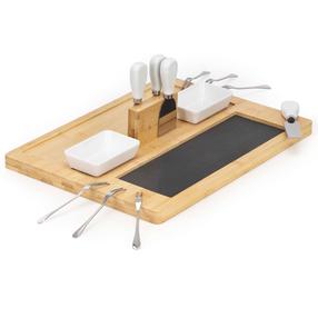 Servēšanas komplekts Springos KI0166, 40 cm, 30 cm, Brūna krās.