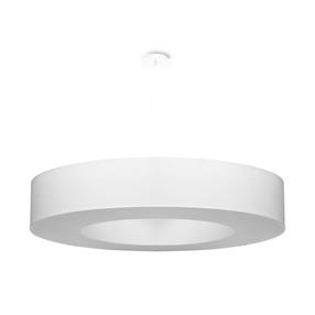 Šviestuvas kabinamas Sollux Saturno 90 SL.0795, E27, 8 x 60 W, balta sp. / balta sp.