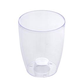Lillepott Prosperplast Douw DUOW130P, plastik, Ø 13 cm, läbipaistev v.