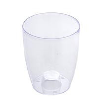 Gėlių vazonas Prosperplast Douw DUOW130P, plastikinis, Ø 13 cm, skaidri sp.
