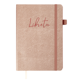 Užrašų knygelė Zibi Libreta, A5, rožinė sp.