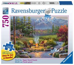 Puzle Ravensburger Riverside Kingdom 16445, 80 cm x 60 cm, 750 gab., daudzkrāsaina