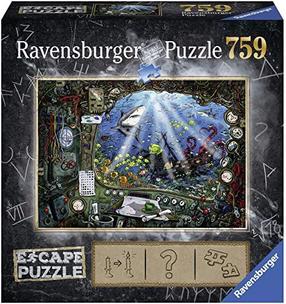 Dėlionė Ravensburger Escape 759 Submarine, 759 vnt.