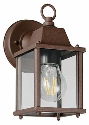Sieninis lauko šviestuvas Trio Mirande, 40W, E27, IP23, ruda sp., 11.5 cm x 22.5 cm