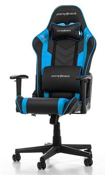 Spēļu krēsls DXRacer Prince P132-NB, zila krās./melna krās.