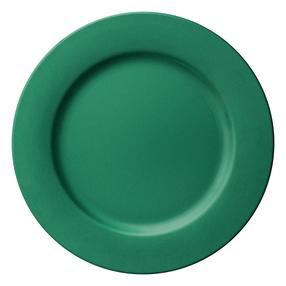 Serveerimistaldrik Ambition Decor green glitter, Ø 33 cm, roheline v., plastik