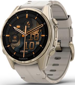 Nutikell Garmin Fenix 8 43mm AMOLED Sapphire 010-02903-40, soft gold v.