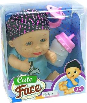 Lėlė Trifox Cute Face 498620, 15 cm, įvairių spalvų