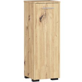 Laisvai pastatoma vonios spinta Fin S30, artisan oak sp., 30 cm x 30 cm x 85 cm