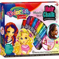 Plaukų formavimo rinkinys Colorino Creative Hair Chalk 68635PTR