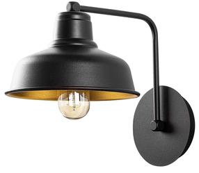 Lampa sienas Opviq Berceste 181BLACK-A 521SHN2142, E27, 1 x 40 W, melna krās. / melna krās.