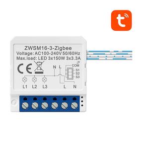 Nutikas lüliti Avatto ZWSM16-W3 tuya, 100 - 240 V