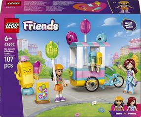 Konstruktors LEGO® Friends Saldējuma un balonu kiosks, būvēšanas komplekts 42692, 107 gab.
