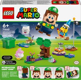 Конструктор LEGO® Super Mario™ Adventures with Interactive LEGO Luigi 71440, 210 шт.