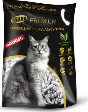 Kačių kraikas Hilton Premium, organinis (sušokantis), 2.5 l