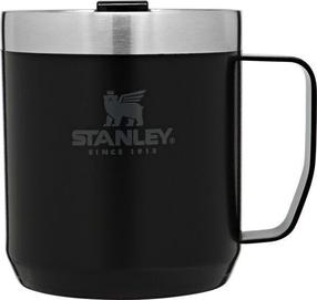 Prekė su pažeista pakuote. Termopuodelis Stanley Classic Legendary Camp Mug, 0.35 l, juoda sp.