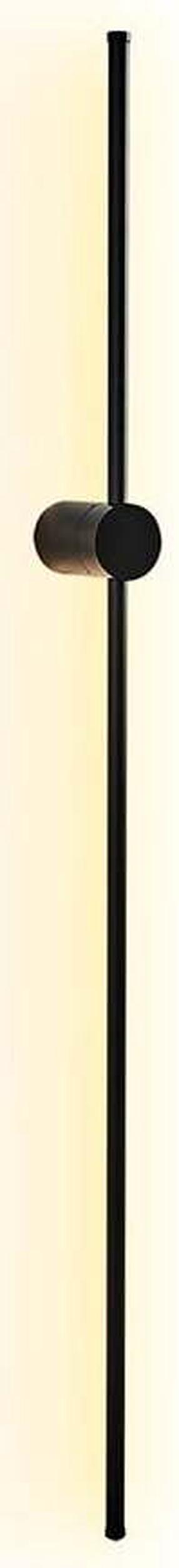 Valgusti seinale Opviq L1177 414LRC1176, LED, 3000 °K, 1 x 24 W, must v. / must v.