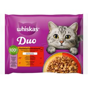 Mitrā kaķu barība Whiskas, 0.34 kg, 4 gab.
