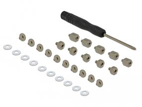 Болт Delock Hard Drive Mounting Kit, 50 г, серебристый цв.
