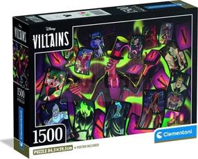 Dėlionė Clementoni Disney Villains 31744, 60 cm x 85 cm, 1500 vnt., įvairių spalvų
