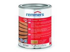 Medienos impregnantas Remmers HK-Lasur 3in1, tamsaus ąžuolo sp., 0.75 l