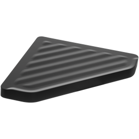 Dušas plaukts Kuchinox Apo, 20.1 cm x 3.9 cm x 20.1 cm, melna krās.