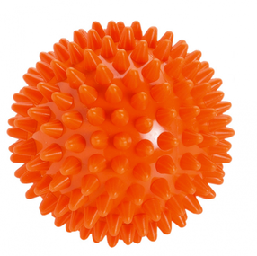 Masāžas bumbiņa Beauty Reflex, oranža krās., 8 cm