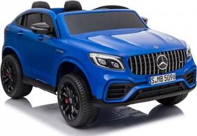 Bērnu elektroauto Lean Toys Mercedes GLC 63S, zila krās.